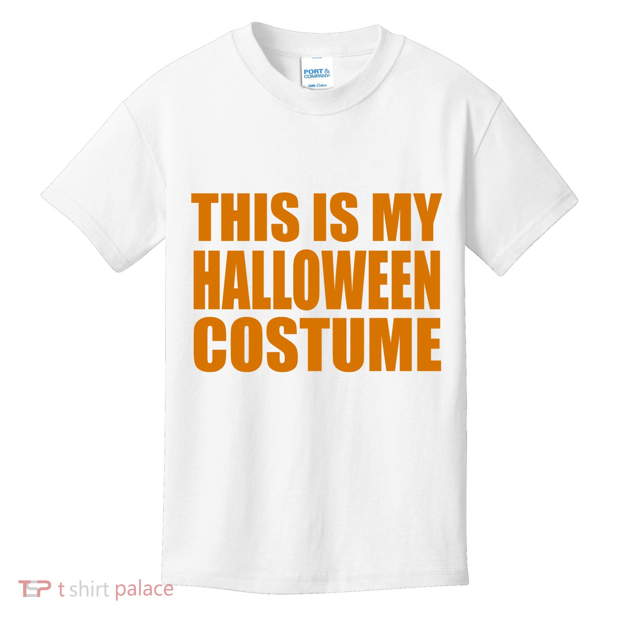 This Is My Halloween Costume Funny Kids T-Shirt