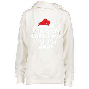 This Is My Christmas Pajama Funny Family Matching Xmas Gift Womens Funnel Neck Pullover Hood