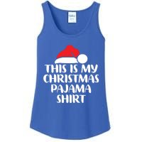 This Is My Christmas Pajama Funny Family Matching Xmas Gift Ladies Essential Tank