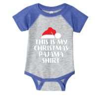 This Is My Christmas Pajama Funny Family Matching Xmas Gift Infant Baby Jersey Bodysuit