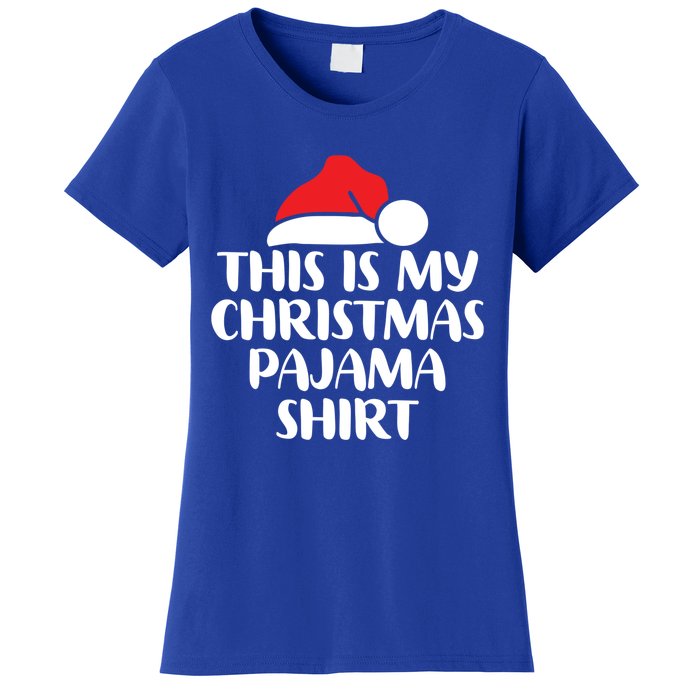 This Is My Christmas Pajama Funny Family Matching Xmas Gift Women's T-Shirt