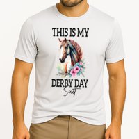 This Is My Derby Day Suit Horse Racing Cooling Performance Crew T-Shirt