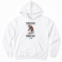 This Is My Derby Day Suit Horse Racing Hoodie