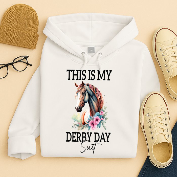 This Is My Derby Day Suit Horse Racing Hoodie