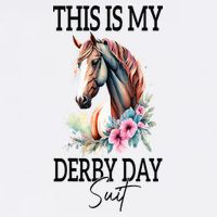 This Is My Derby Day Suit Horse Racing Hoodie