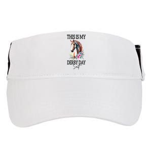 This Is My Derby Day Suit Horse Racing Adult Drive Performance Visor