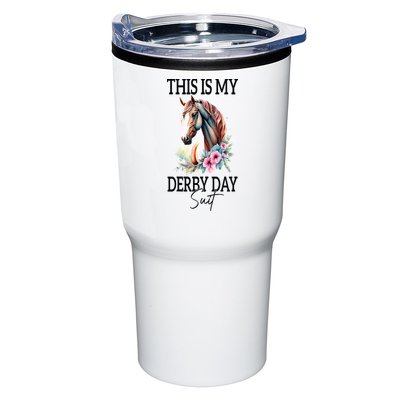 This Is My Derby Day Suit Horse Racing Tumbler