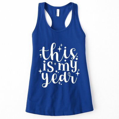 This Is My Year New Year Party Design Gift Womens Tank Top