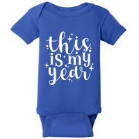 This Is My Year New Year Party Design Gift Baby Bodysuit