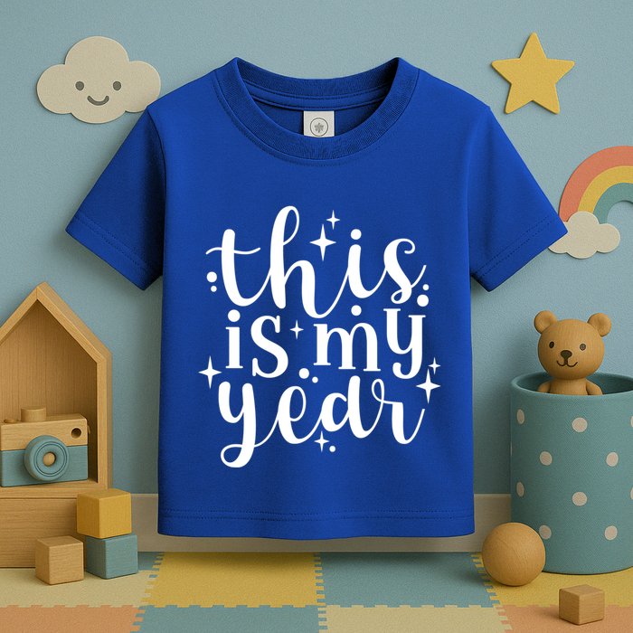 This Is My Year New Year Party Design Gift Toddler T-Shirt