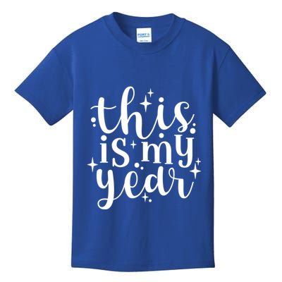 This Is My Year New Year Party Design Gift Kids T-Shirt