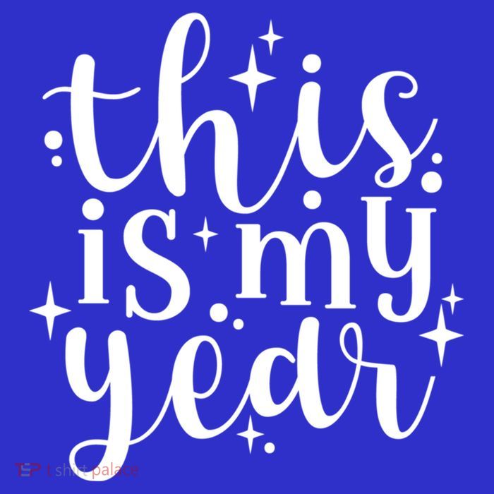 This Is My Year New Year Party Design Gift Kids T-Shirt