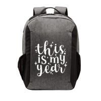 This Is My Year New Year Party Design Gift Vector Backpack
