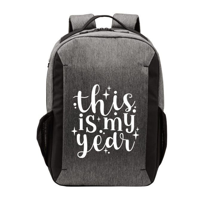 This Is My Year New Year Party Design Gift Vector Backpack