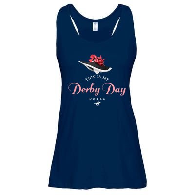 This Is My Derby Day Dress Ladies Essential Flowy Tank