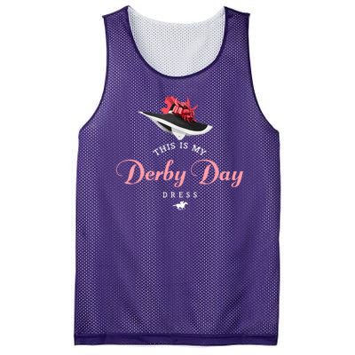 This Is My Derby Day Dress Mesh Reversible Basketball Jersey Tank