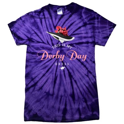 This Is My Derby Day Dress Tie-Dye T-Shirt