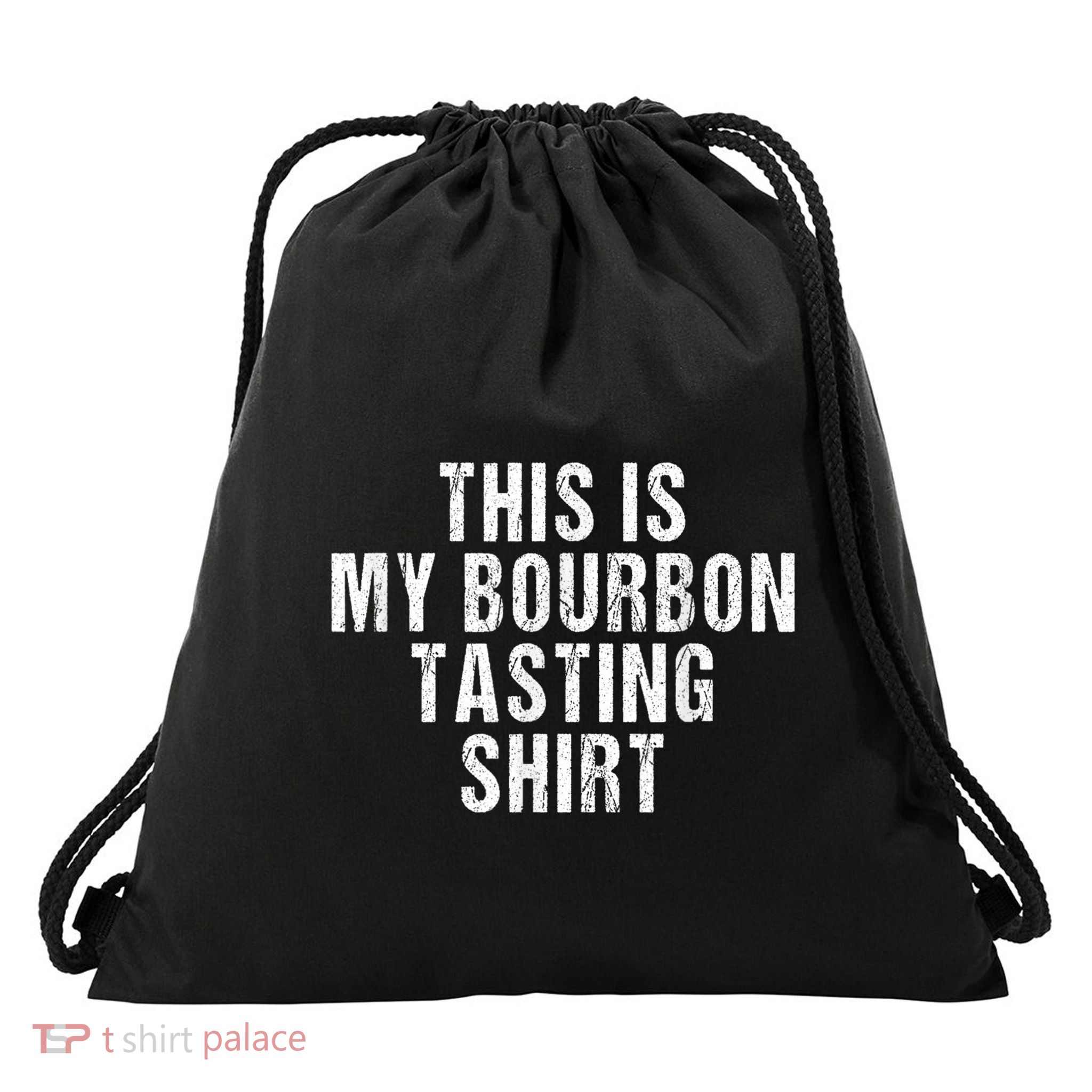 This Is My Bourbon Tasting Bourbon Lover Gift Drawstring Bag