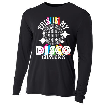 This Is My Disco Costume 1970s Funky Party 70s Groove Cooling Performance Long Sleeve Crew