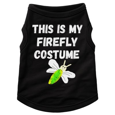 This Is My Firefly Costume Lightning Insect Bugs Doggie Tank