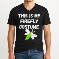 This Is My Firefly Costume Lightning Insect Bugs V-Neck T-Shirt