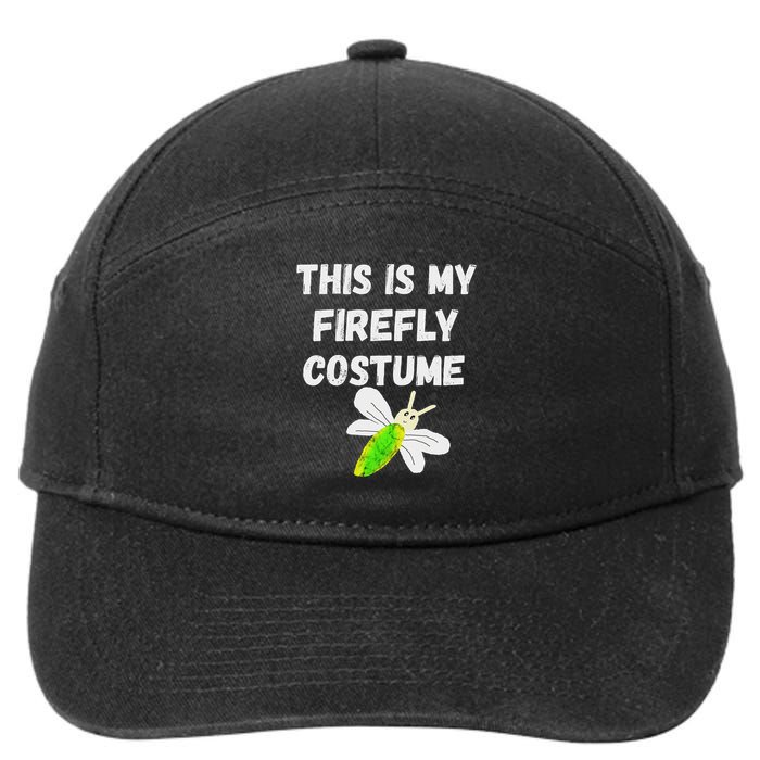 This Is My Firefly Costume Lightning Insect Bugs 7-Panel Snapback Hat
