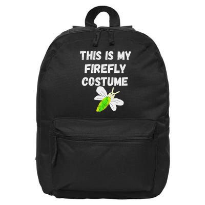 This Is My Firefly Costume Lightning Insect Bugs 16 in Basic Backpack