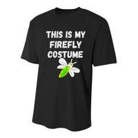 This Is My Firefly Costume Lightning Insect Bugs Youth Performance Sprint T-Shirt