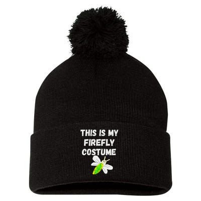 This Is My Firefly Costume Lightning Insect Bugs Pom Pom 12in Knit Beanie