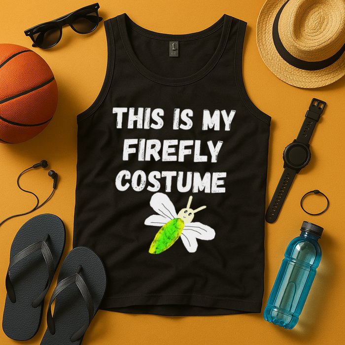 This Is My Firefly Costume Lightning Insect Bugs Tank Top