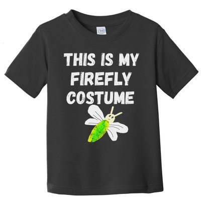 This Is My Firefly Costume Lightning Insect Bugs Toddler T-Shirt