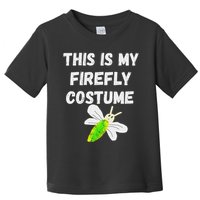 This Is My Firefly Costume Lightning Insect Bugs Toddler T-Shirt