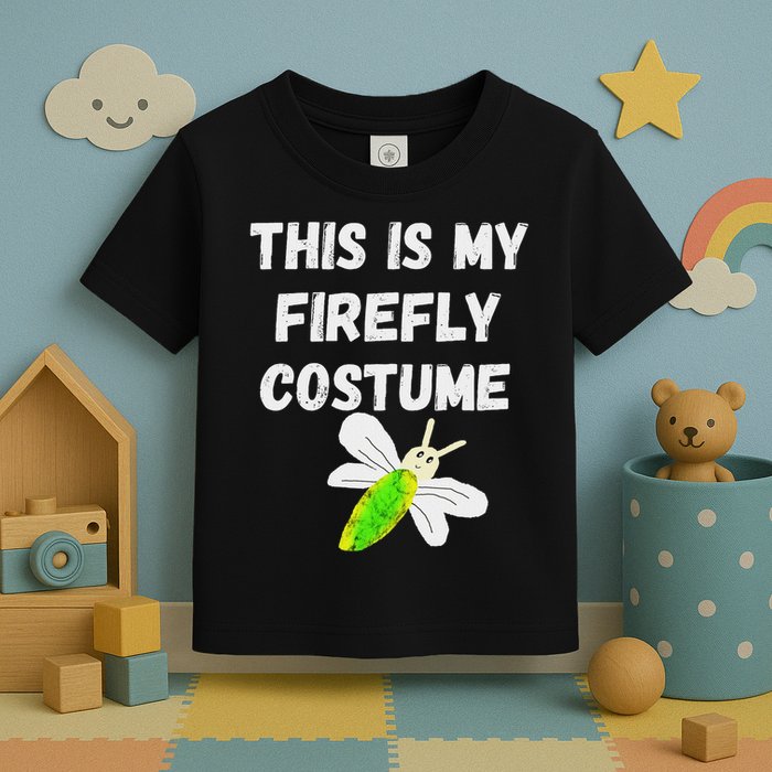 This Is My Firefly Costume Lightning Insect Bugs Toddler T-Shirt