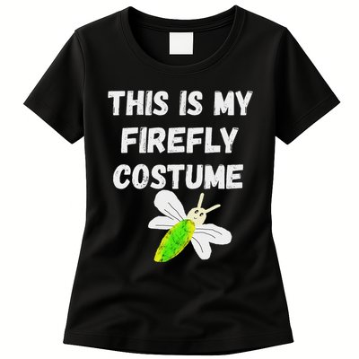 This Is My Firefly Costume Lightning Insect Bugs Womens T-Shirt