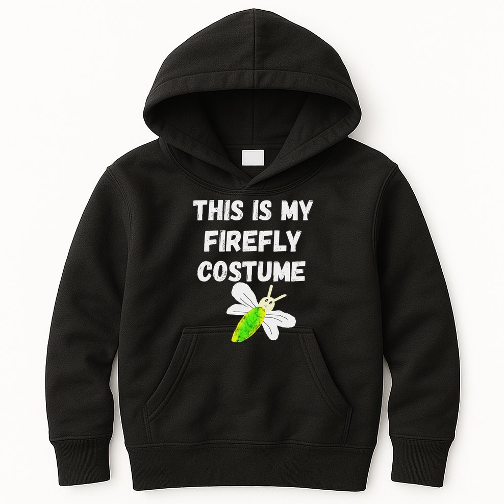 This Is My Firefly Costume Lightning Insect Bugs Kids Hoodie