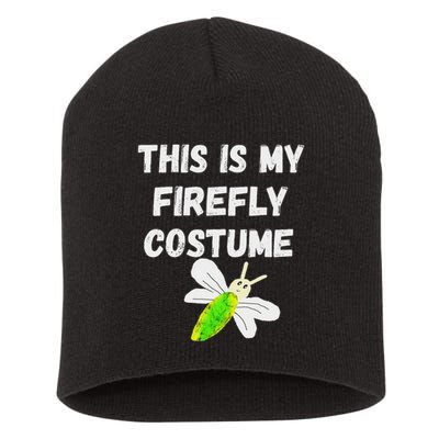 This Is My Firefly Costume Lightning Insect Bugs Short Acrylic Beanie