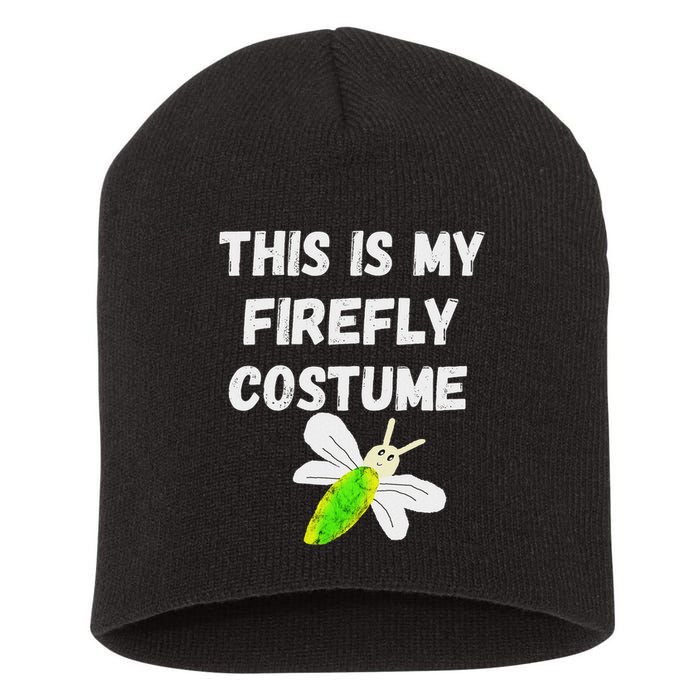 This Is My Firefly Costume Lightning Insect Bugs Short Acrylic Beanie