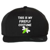 This Is My Firefly Costume Lightning Insect Bugs Wool Snapback Cap