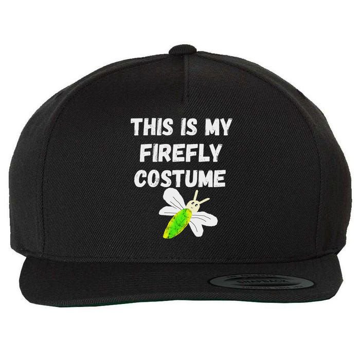 This Is My Firefly Costume Lightning Insect Bugs Wool Snapback Cap
