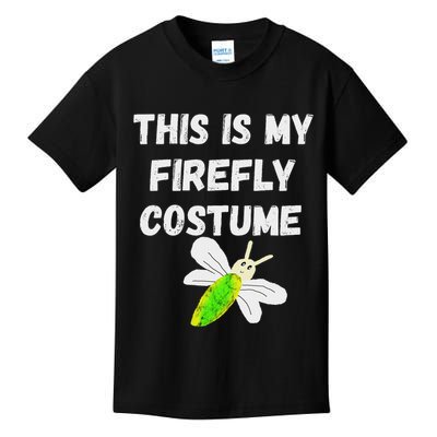 This Is My Firefly Costume Lightning Insect Bugs Kids T-Shirt