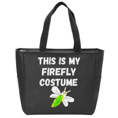 This Is My Firefly Costume Lightning Insect Bugs Zip Tote Bag