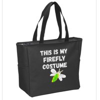 This Is My Firefly Costume Lightning Insect Bugs Zip Tote Bag