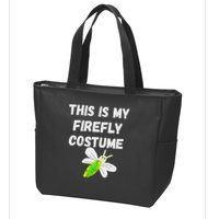 This Is My Firefly Costume Lightning Insect Bugs Zip Tote Bag