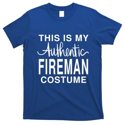 This Is My Authentic Fire Costume: Funny Halloween Joke Funny Gift T-Shirt