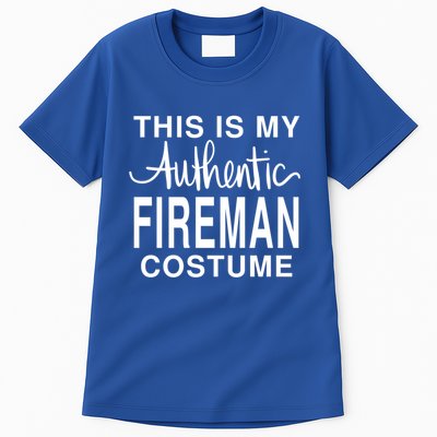 This Is My Authentic Fire Costume: Funny Halloween Joke Funny Gift Tall T-Shirt