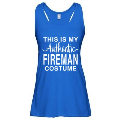 This Is My Authentic Fire Costume: Funny Halloween Joke Funny Gift Ladies Essential Flowy Tank