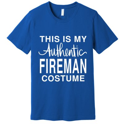 This Is My Authentic Fire Costume: Funny Halloween Joke Funny Gift Premium T-Shirt