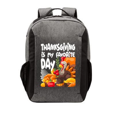 Thanksgiving Is My Favorite Day Turkey Vector Backpack