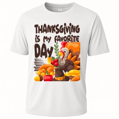 Thanksgiving Is My Favorite Day Turkey Performance Shirt