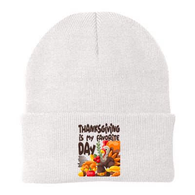 Thanksgiving Is My Favorite Day Turkey Beanie